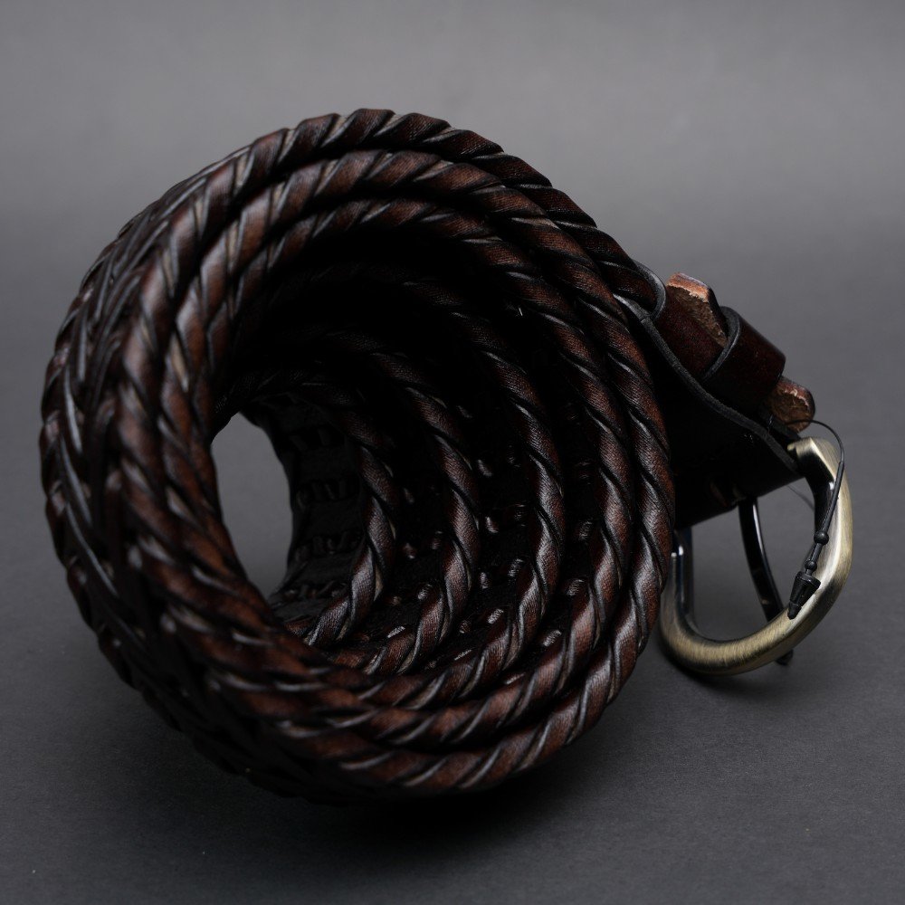 Zays Handcrafted Genuine Leather Belt for Unisex – Premium Quality, Adjustable, Stylish & Durable (WB101-104) - Image 14