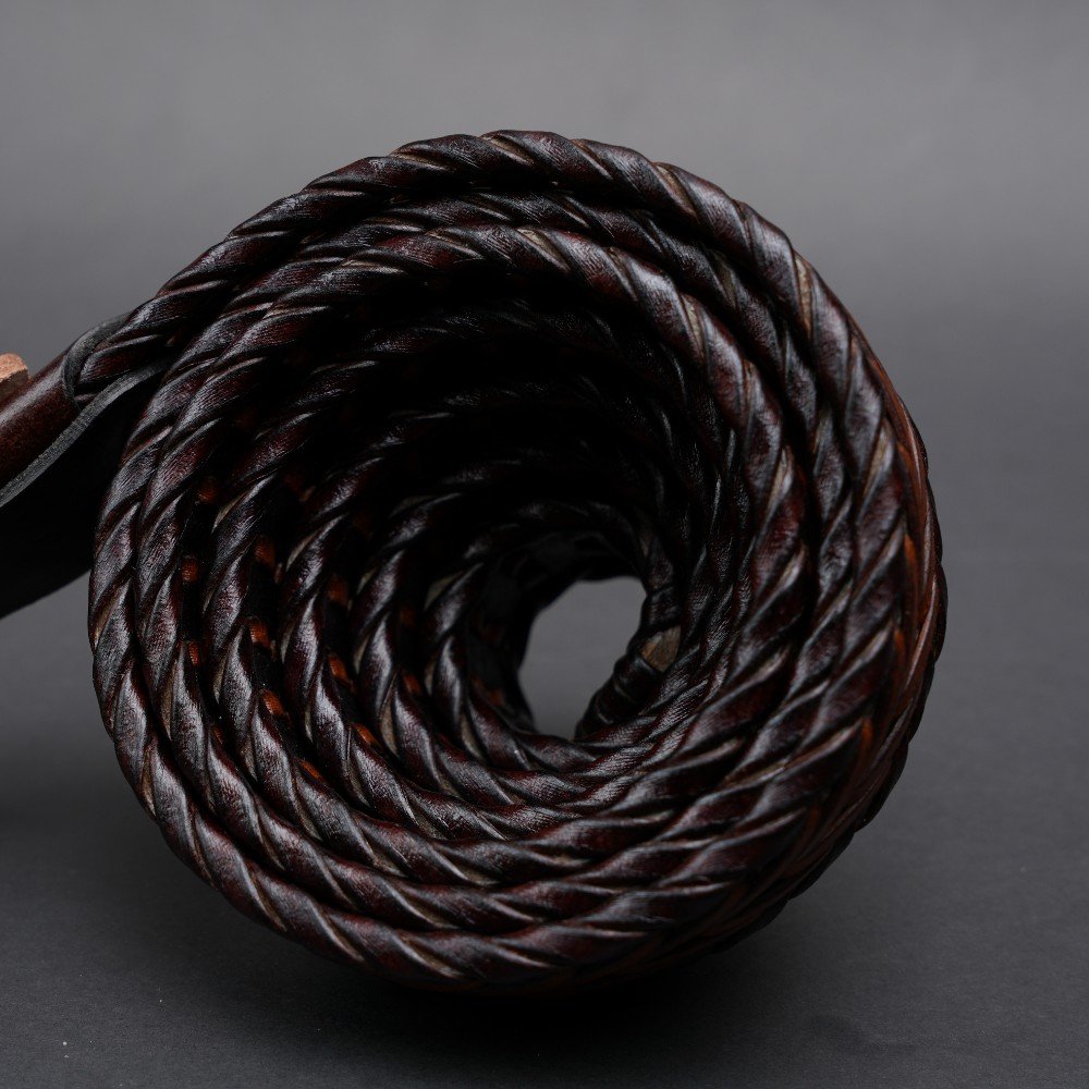 Zays Handcrafted Genuine Leather Belt for Unisex – Premium Quality, Adjustable, Stylish & Durable (WB101-104) - Image 5