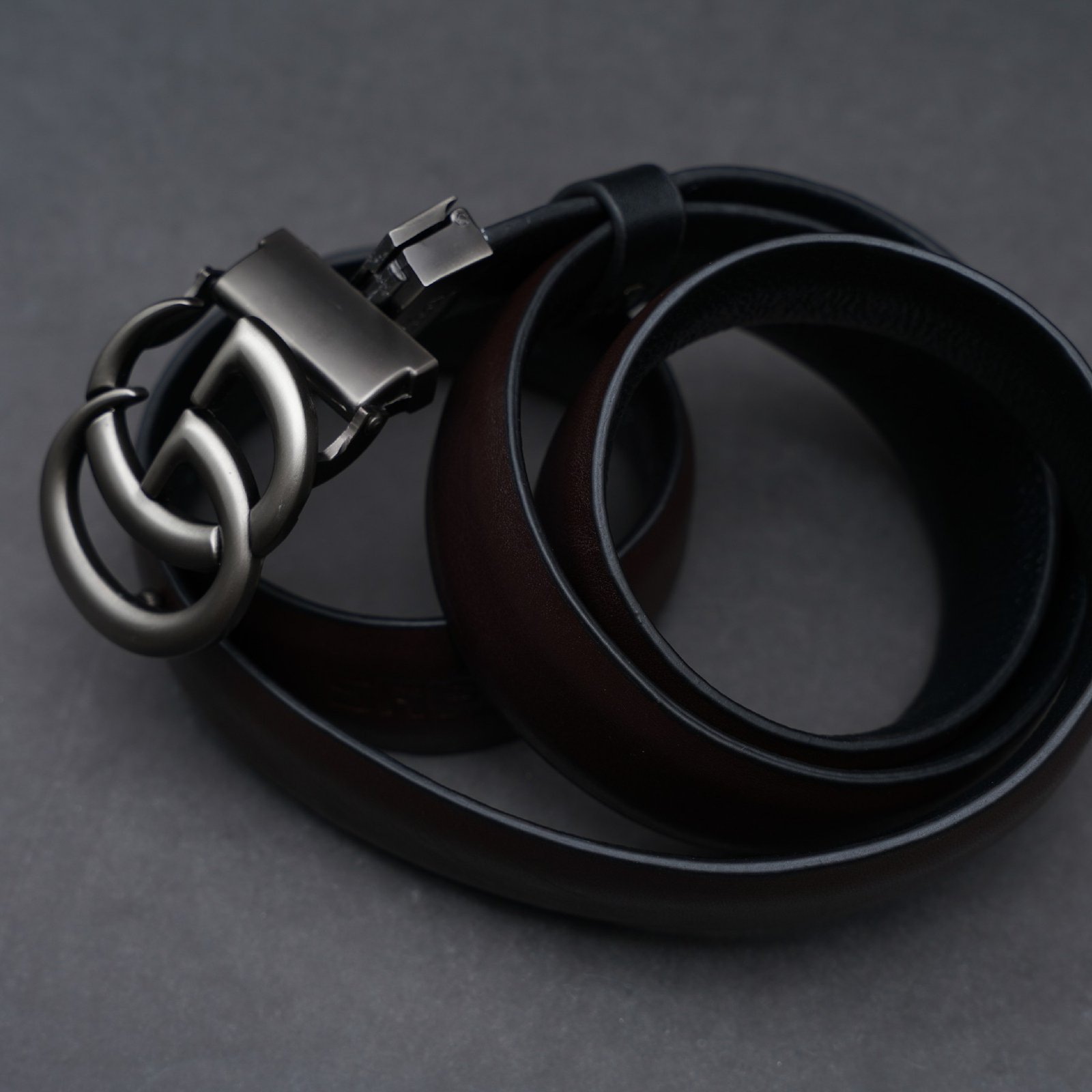 Zays Reversible Genuine Leather Belt for Men – ZMB118 - Image 4