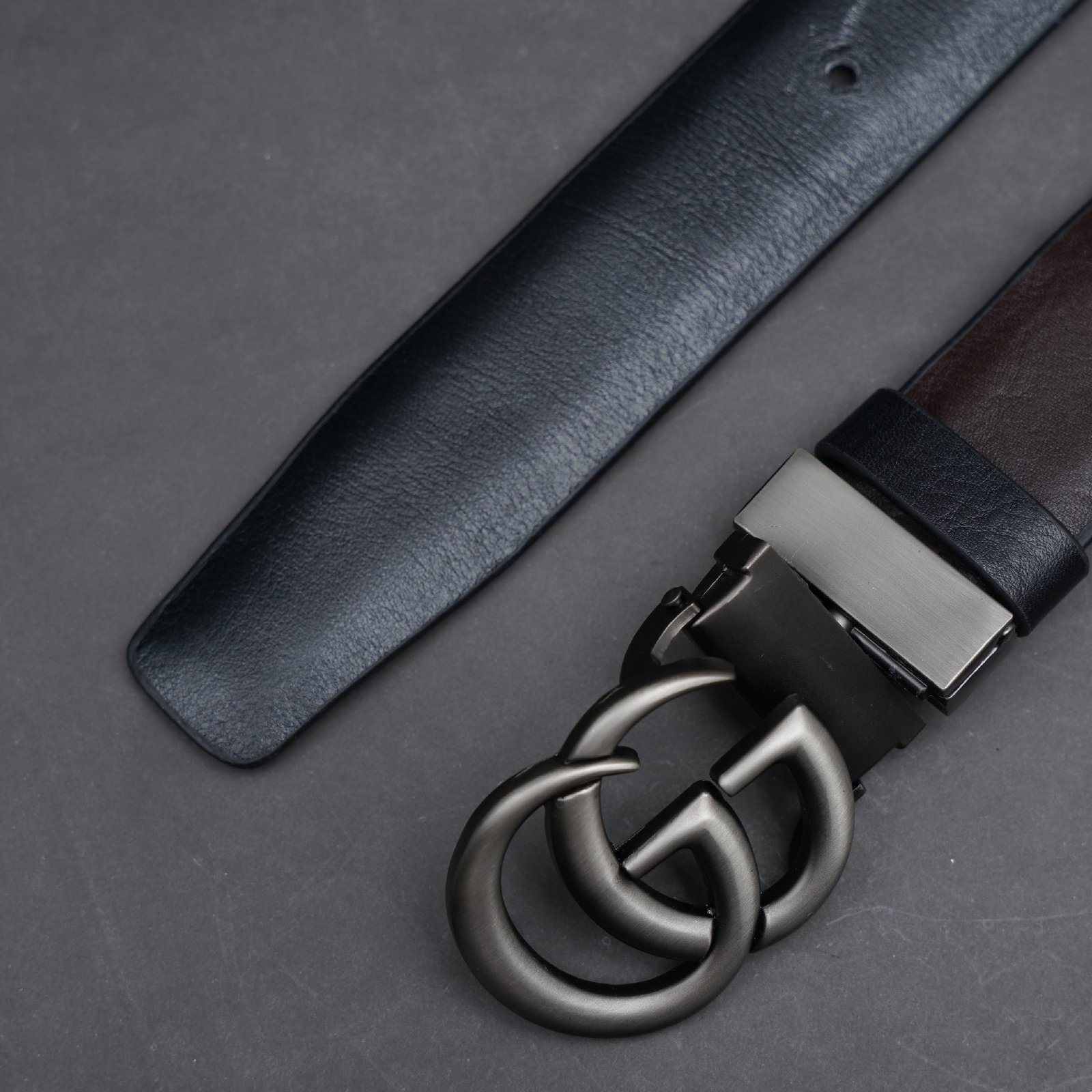 Zays Reversible Genuine Leather Belt for Men – ZMB118 - Image 11