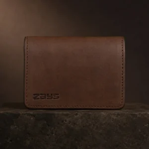 Alternative view of Zays Premium Eco-Friendly Leather Magnetic Card Holder Mini Wallet (CW128-Oil Pull Up)