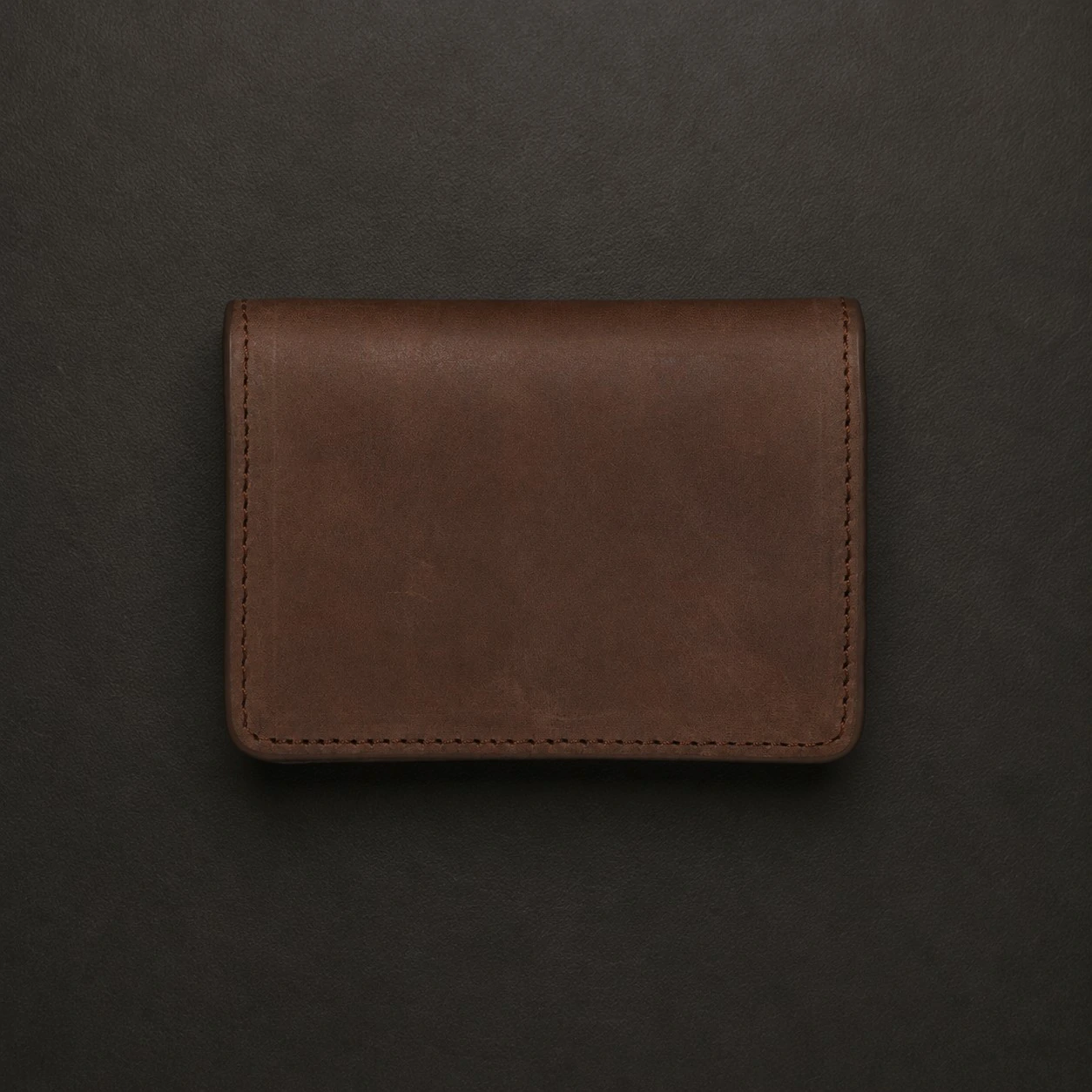 Zays Premium Eco-Friendly Leather Magnetic Card Holder Mini Wallet (CW128-Oil Pull Up) - Image 9