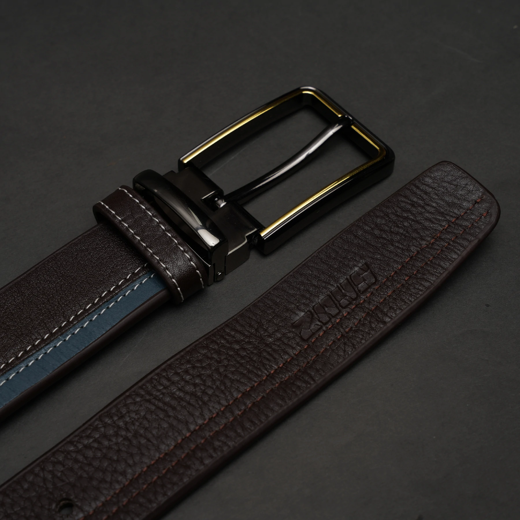 Zays Handcrafted Genuine Leather Belt for Men – Premium Quality, Adjustable, Stylish & Durable (BC106-Limited Edition) - Image 9