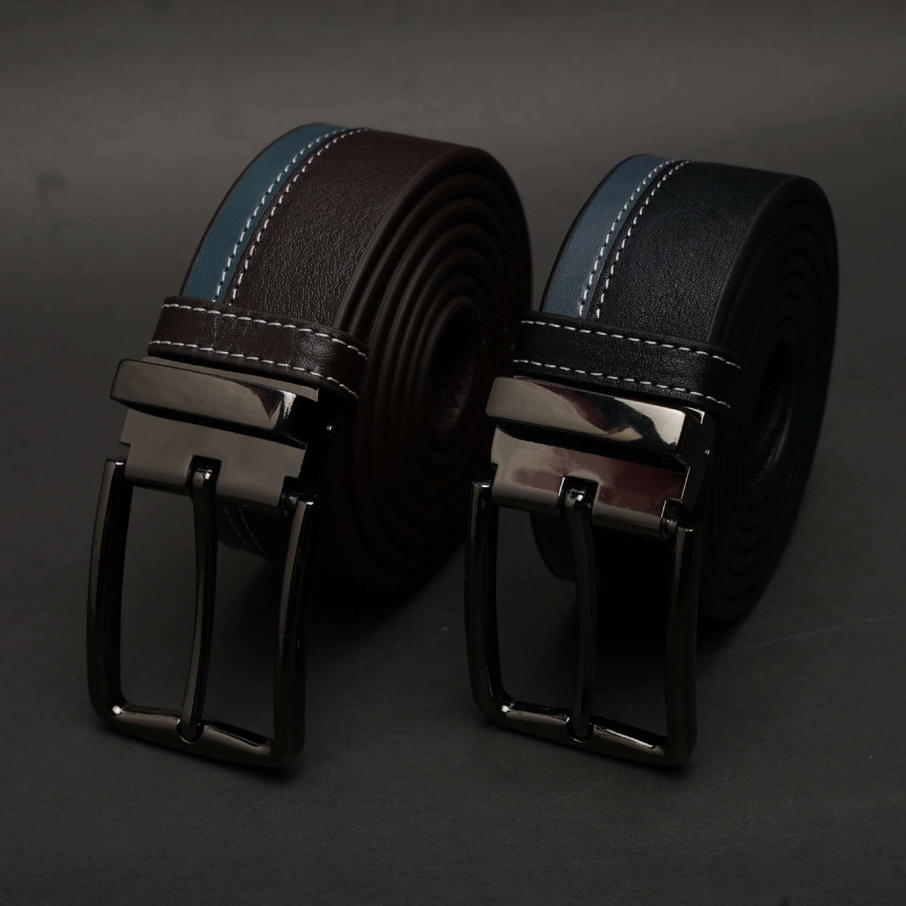 Zays Handcrafted Genuine Leather Belt for Men – Premium Quality, Adjustable, Stylish & Durable (BC107-Limited Edition) - Image 2