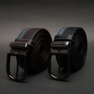 Alternative view of Zays Handcrafted Genuine Leather Belt for Men – Premium Quality, Adjustable, Stylish & Durable (BC108-Limited Edition)