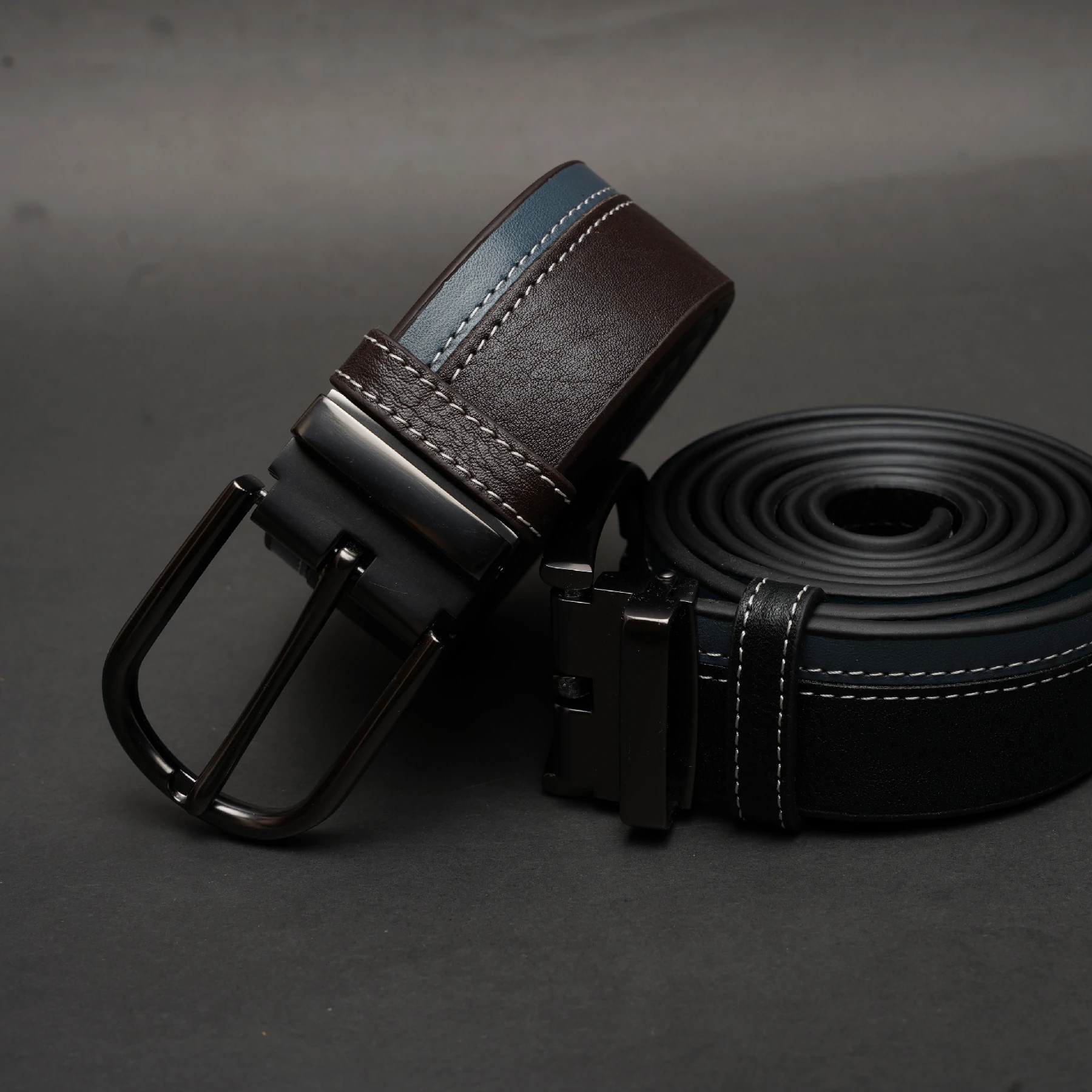 Zays Handcrafted Genuine Leather Belt for Men – Premium Quality, Adjustable, Stylish & Durable (BC108-Limited Edition) - Image 3