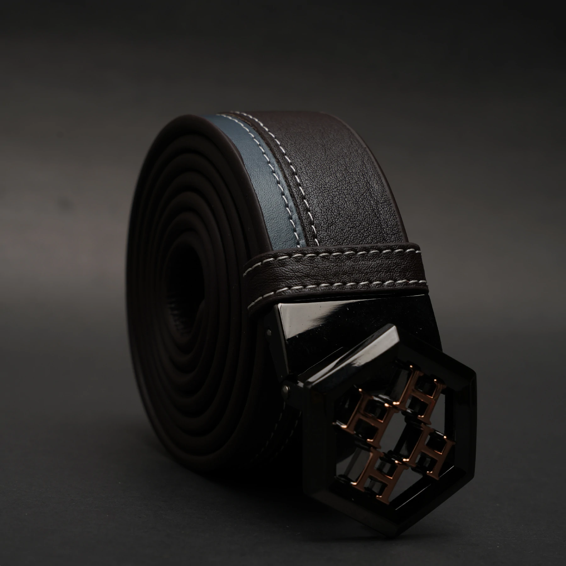 Zays Handcrafted Genuine Leather Belt for Men – Premium Quality, Adjustable, Stylish & Durable (BC112-Limited Edition) - Image 12