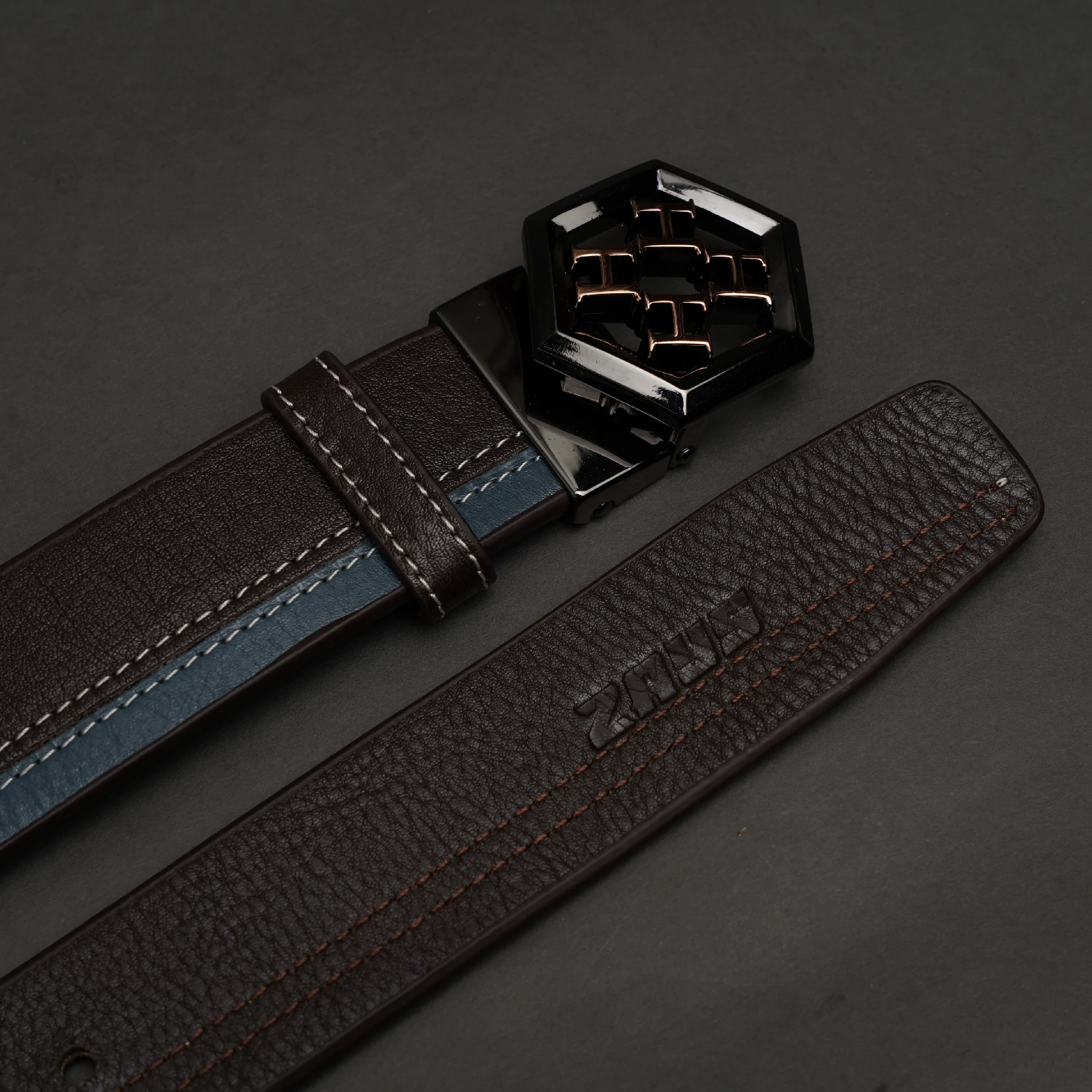Zays Handcrafted Genuine Leather Belt for Men – Premium Quality, Adjustable, Stylish & Durable (BC112-Limited Edition) - Image 19