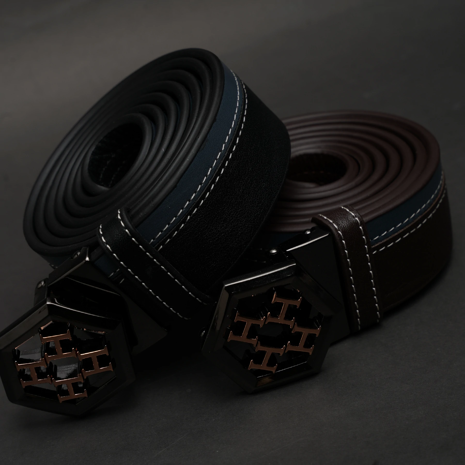 Zays Handcrafted Genuine Leather Belt for Men – Premium Quality, Adjustable, Stylish & Durable (BC112-Limited Edition) - Image 2