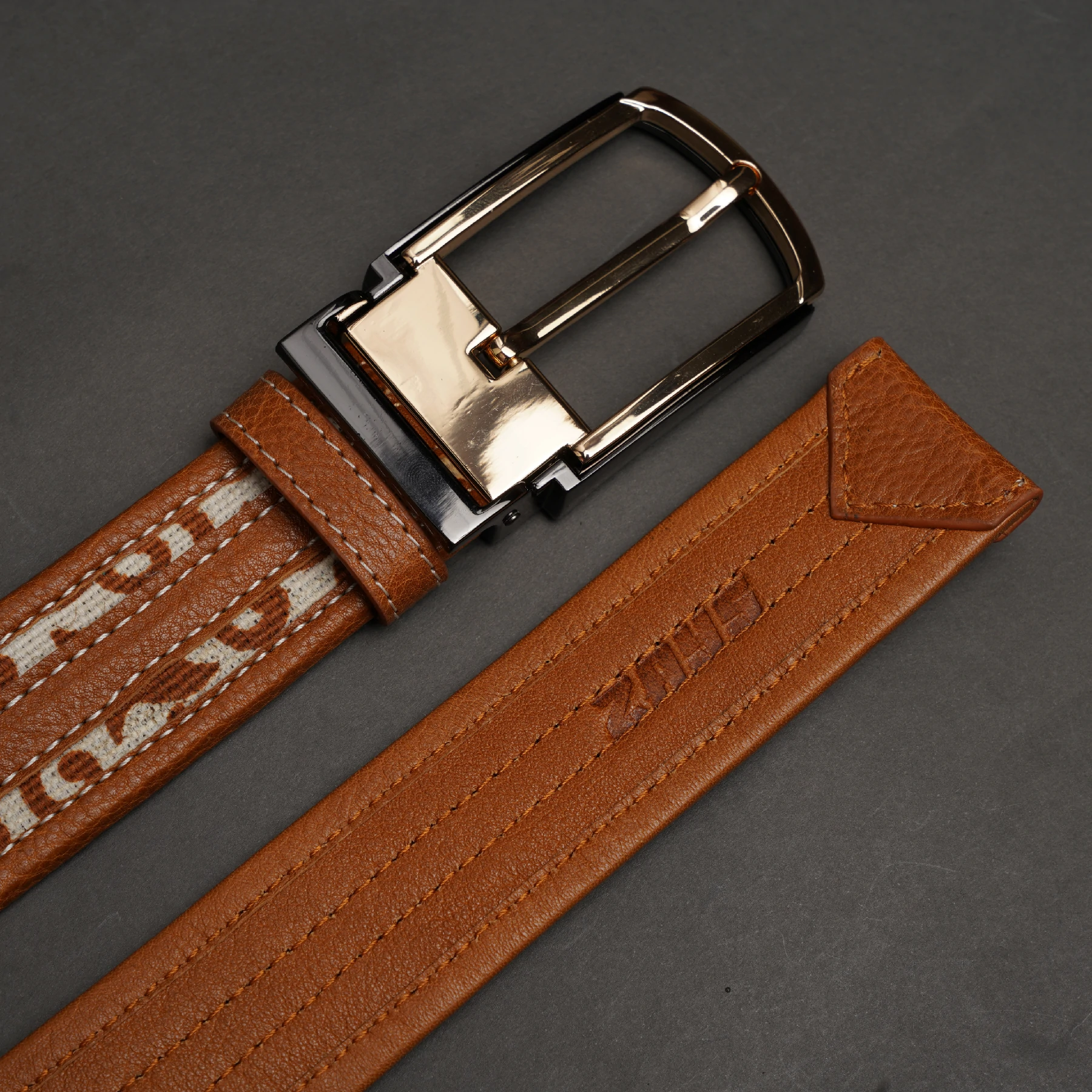 Zays Genuine Leather Belt for Men – Premium Quality, Adjustable, Stylish & Durable (BC150-Handcrafted) - Image 6