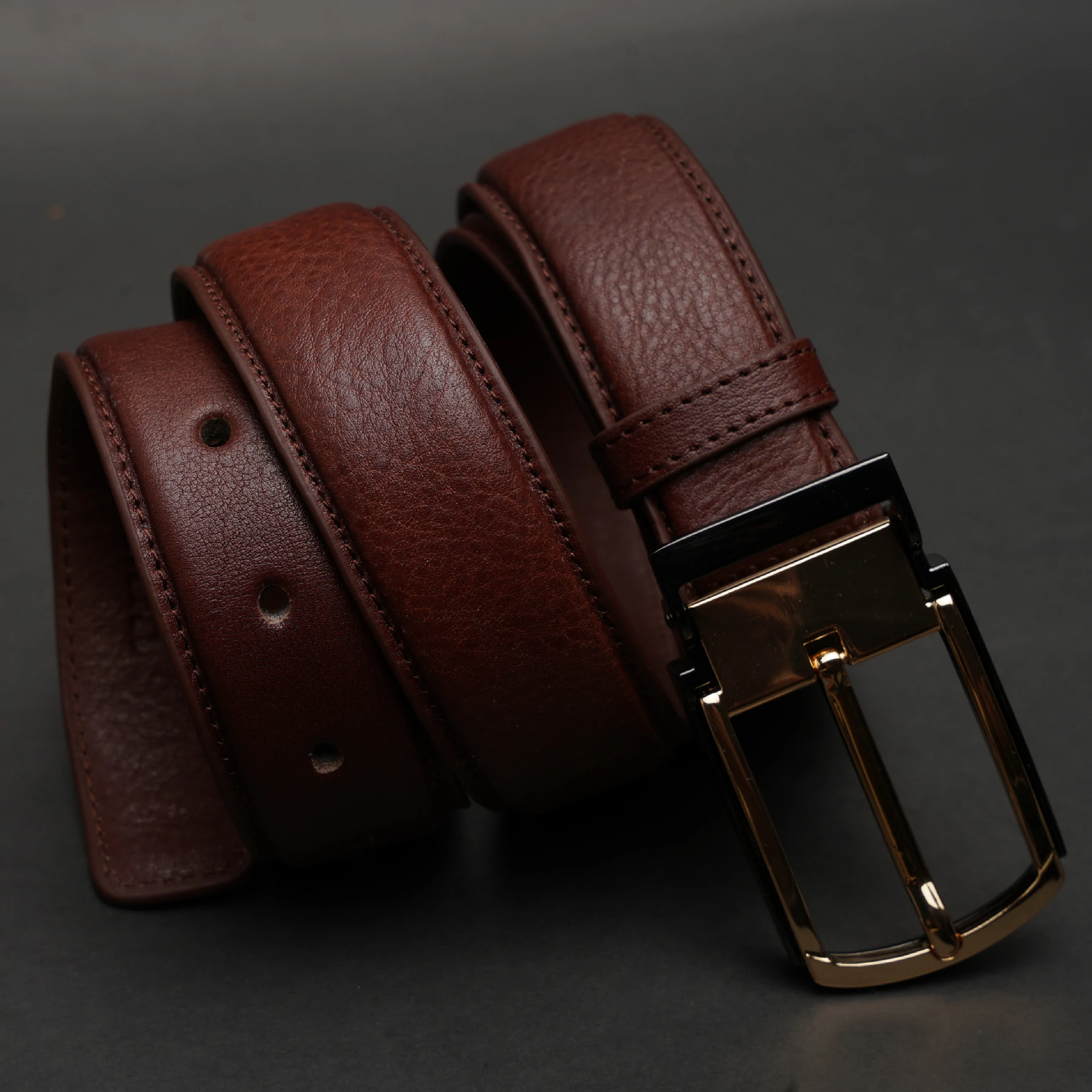 Zays Handcrafted Genuine Leather Belt for Men – Premium Quality, Adjustable, Stylish & Durable (BC150-Limited Edition) - Image 3