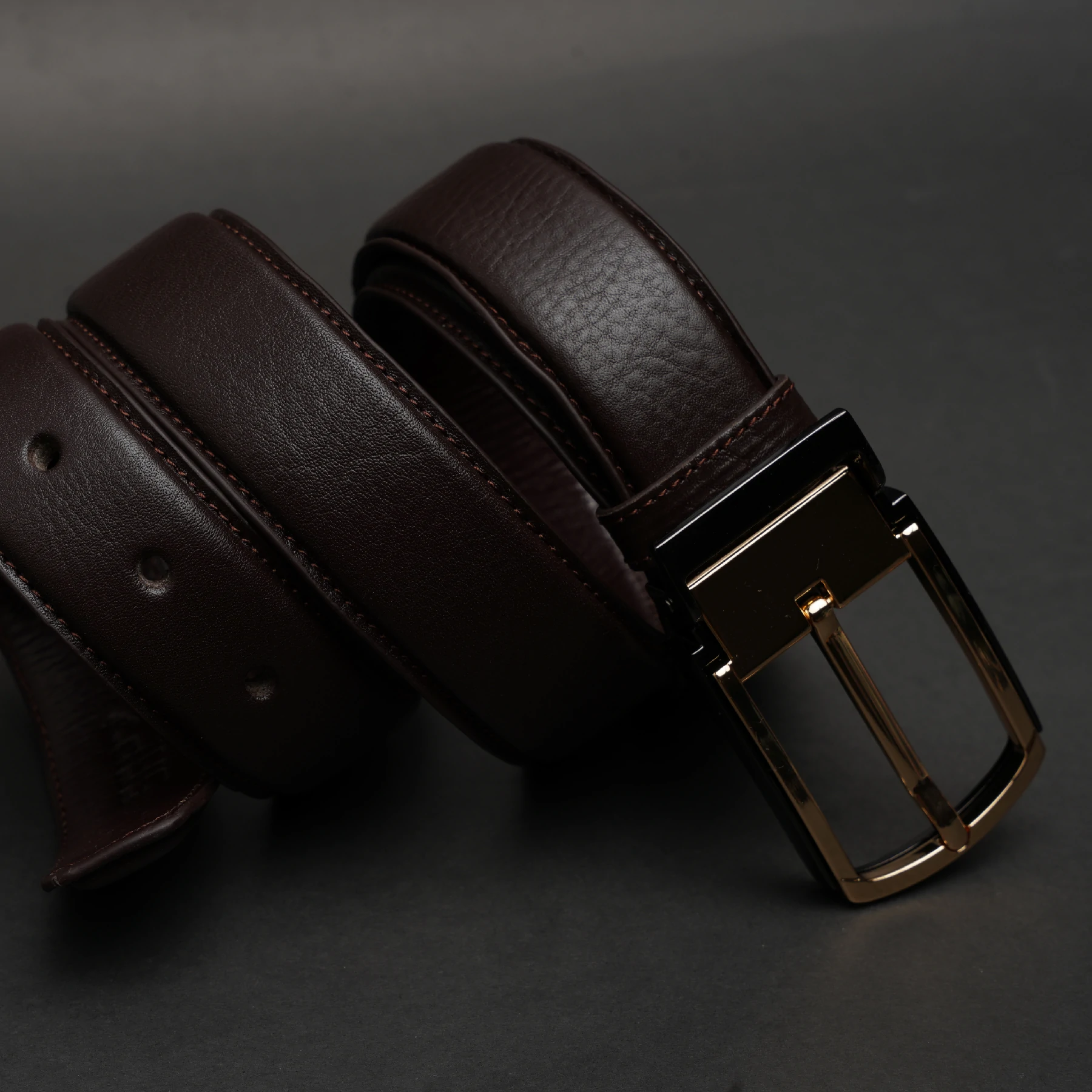 Zays Handcrafted Genuine Leather Belt for Men – Premium Quality, Adjustable, Stylish & Durable (BC150-Limited Edition) - Image 2