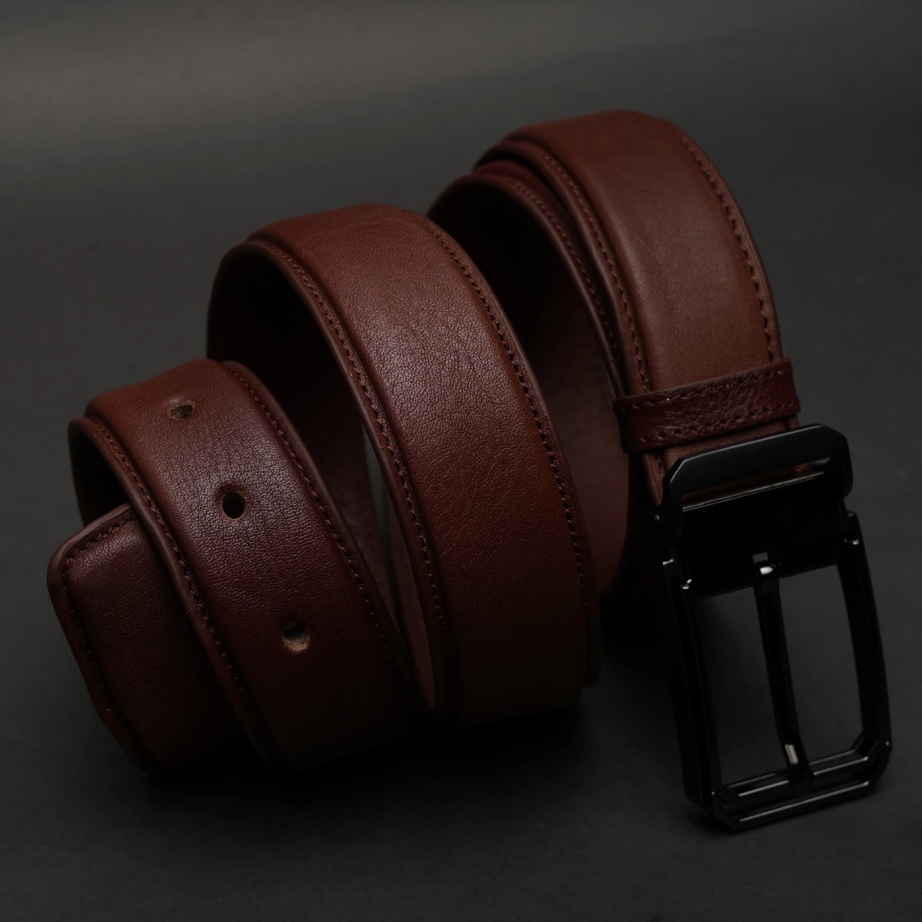 Zays Handcrafted Genuine Leather Belt for Men – Premium Quality, Adjustable, Stylish & Durable (BC151-Limited Edition) - Image 3