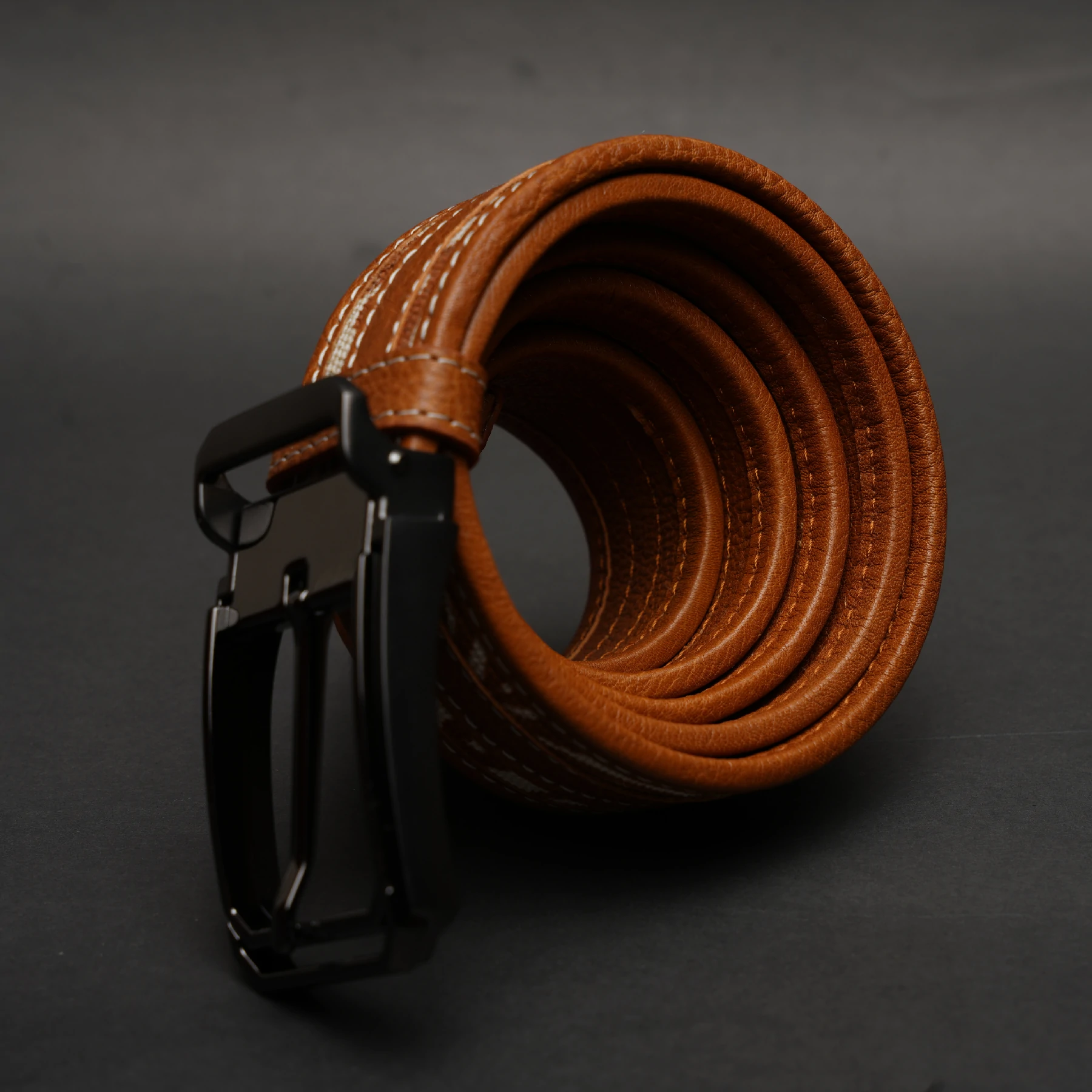 Zays Genuine Leather Belt for Men – Premium Quality, Adjustable, Stylish & Durable (BC151-Handcrafted) - Image 3