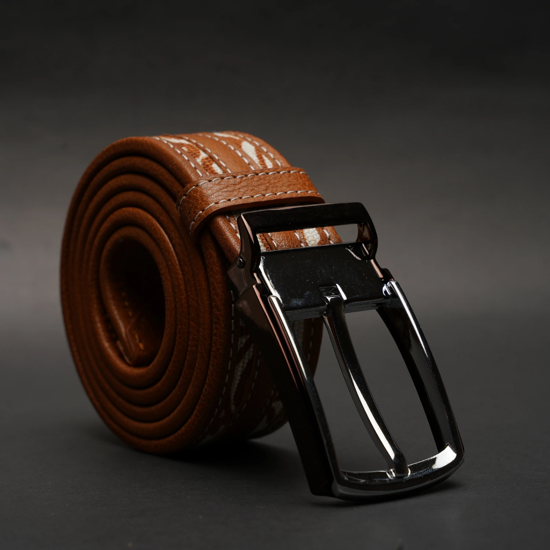 Zays Genuine Leather Belt for Men – Premium Quality, Adjustable, Stylish & Durable (BC152-Handcrafted) - Image 10