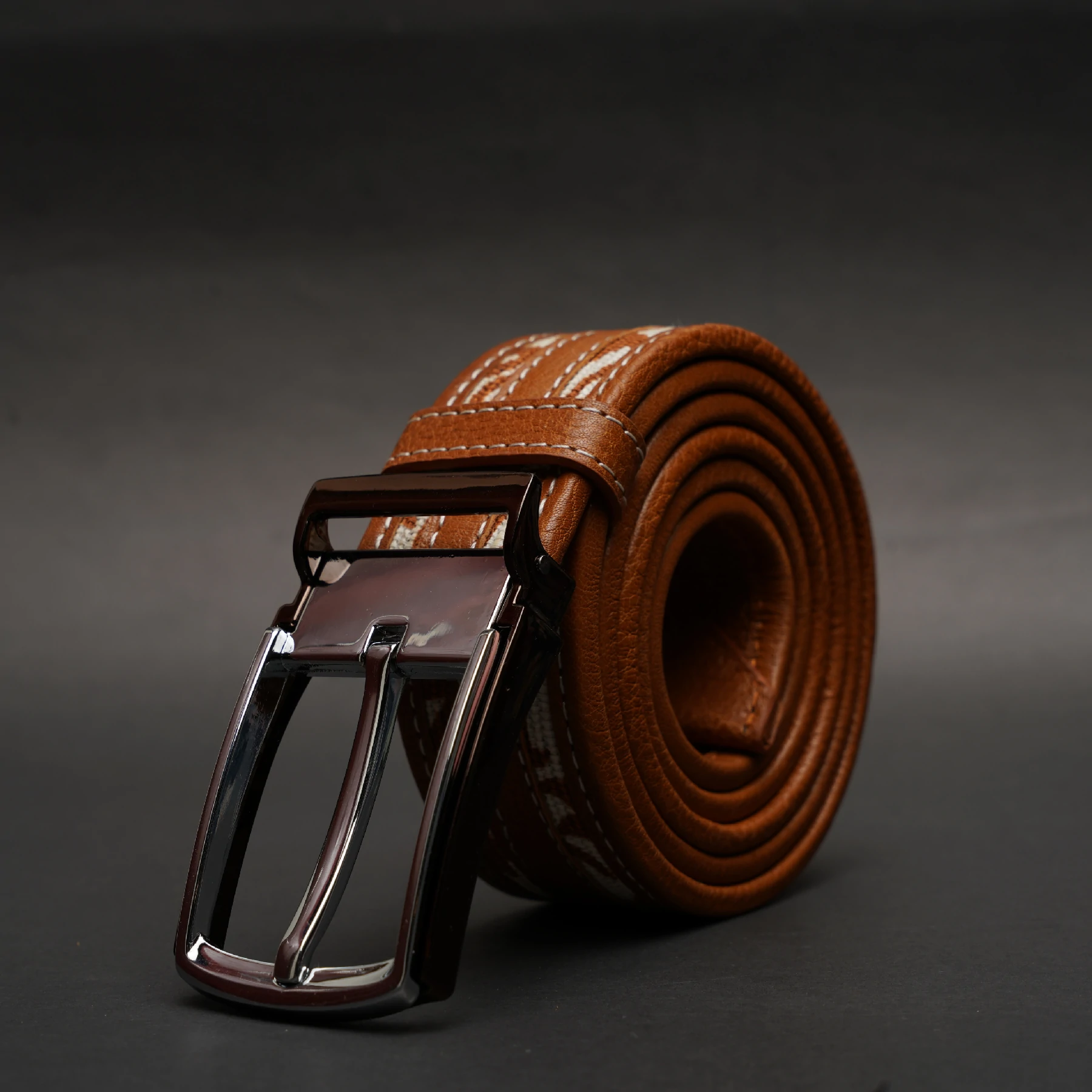 Zays Genuine Leather Belt for Men – Premium Quality, Adjustable, Stylish & Durable (BC152-Handcrafted) - Image 9