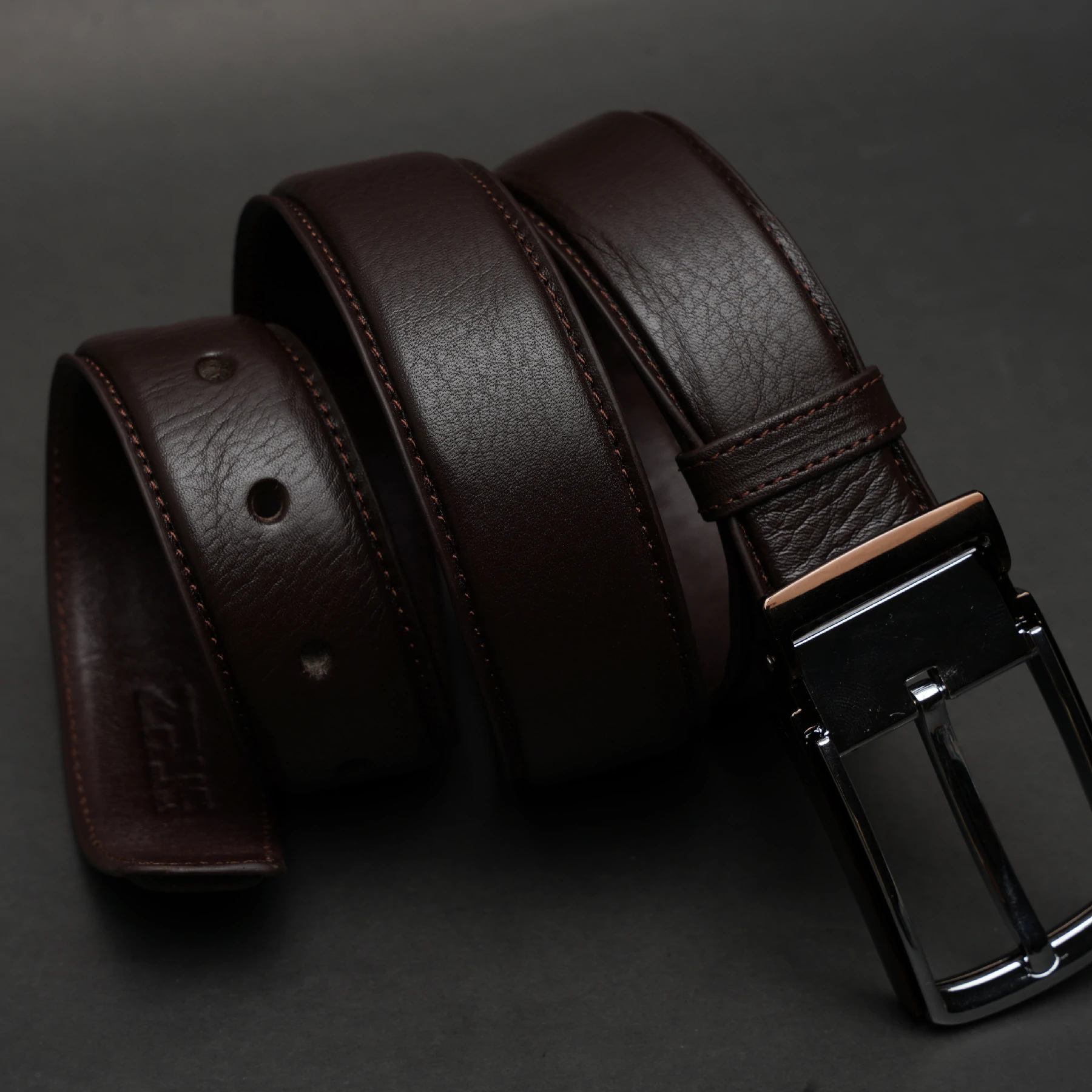Zays Handcrafted Genuine Leather Belt for Men – Premium Quality, Adjustable, Stylish & Durable (BC152-Limited Edition) - Image 3