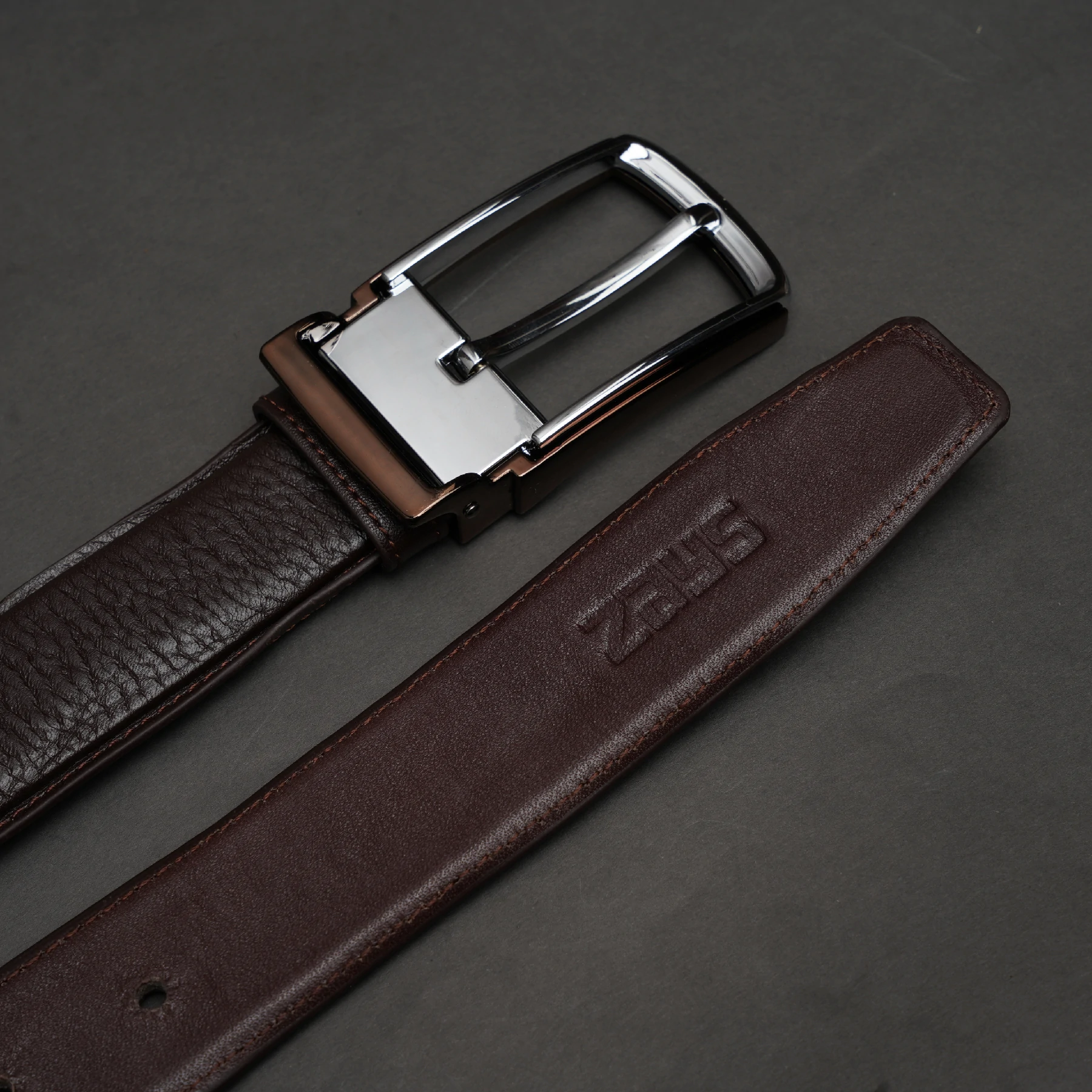 Zays Handcrafted Genuine Leather Belt for Men – Premium Quality, Adjustable, Stylish & Durable (BC152-Limited Edition) - Image 5