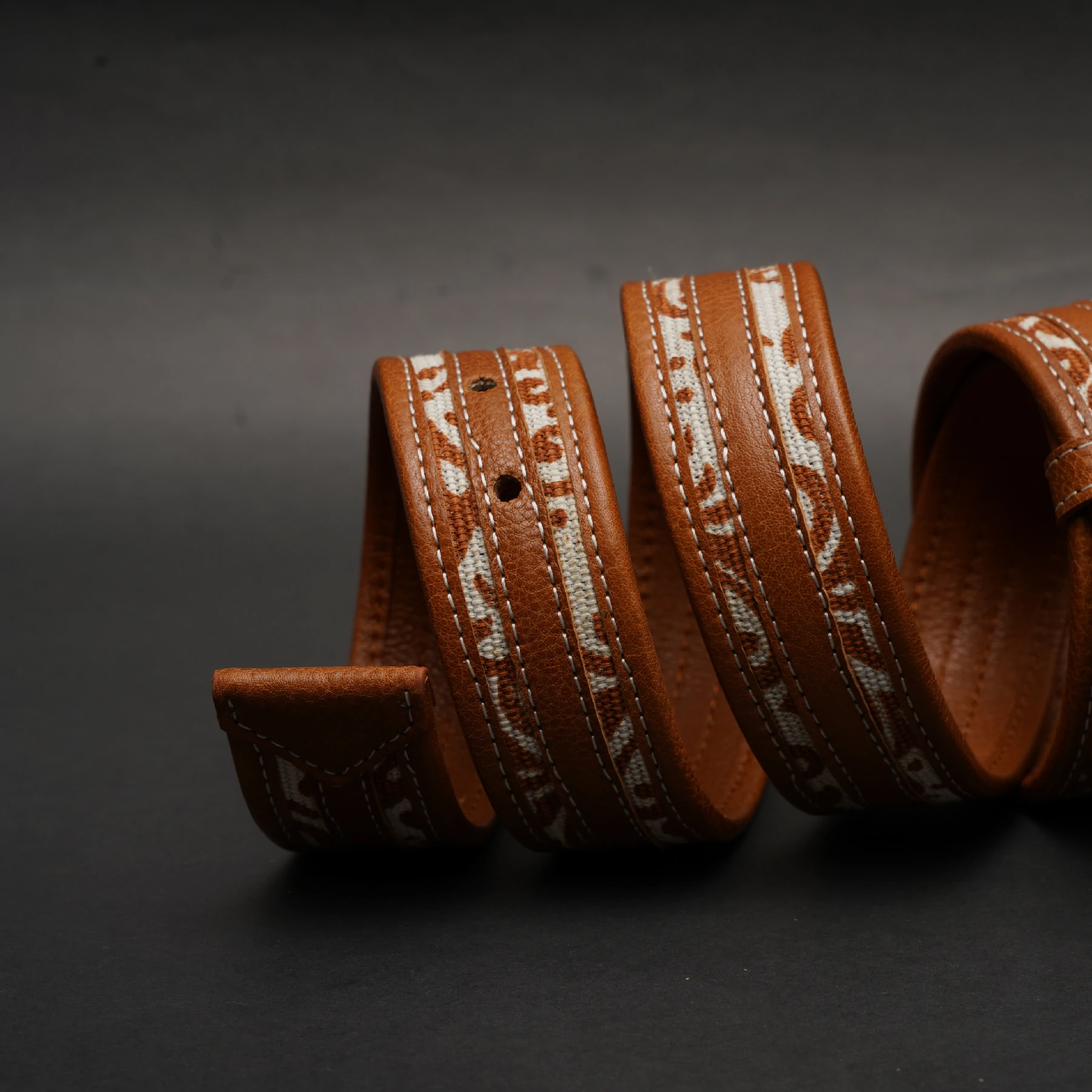 Zays Genuine Leather Belt for Men – Premium Quality, Adjustable, Stylish & Durable (BC152-Handcrafted) - Image 7