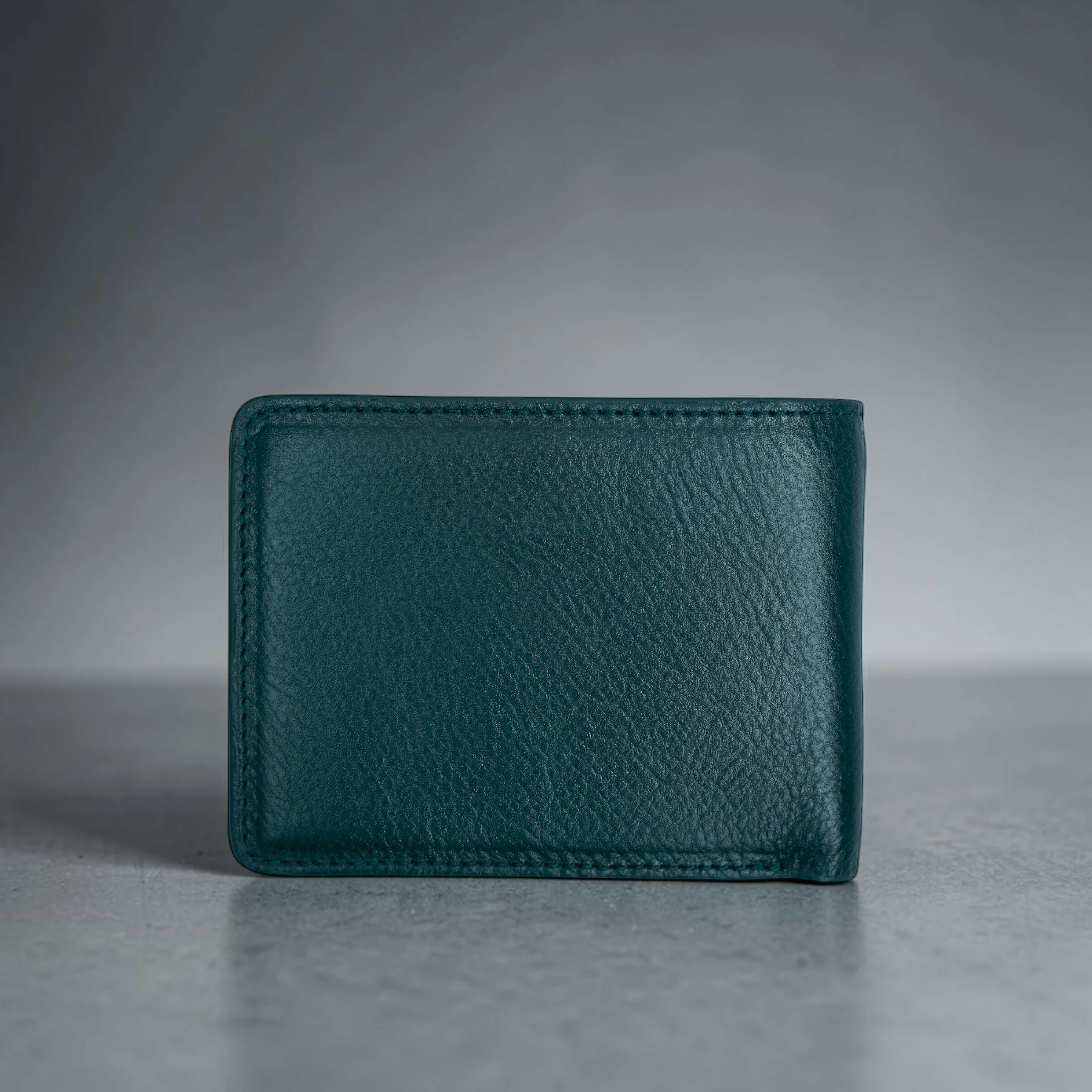 Zays Handcrafted Premium Leather Bifold Short Wallet - W123 - Image 7