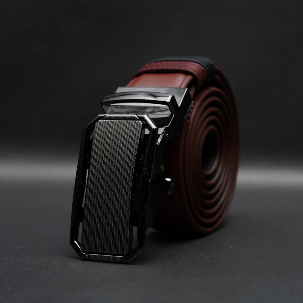 Zays Reversible Auto Gear Leather Belt for Men - BC148 - Image 11