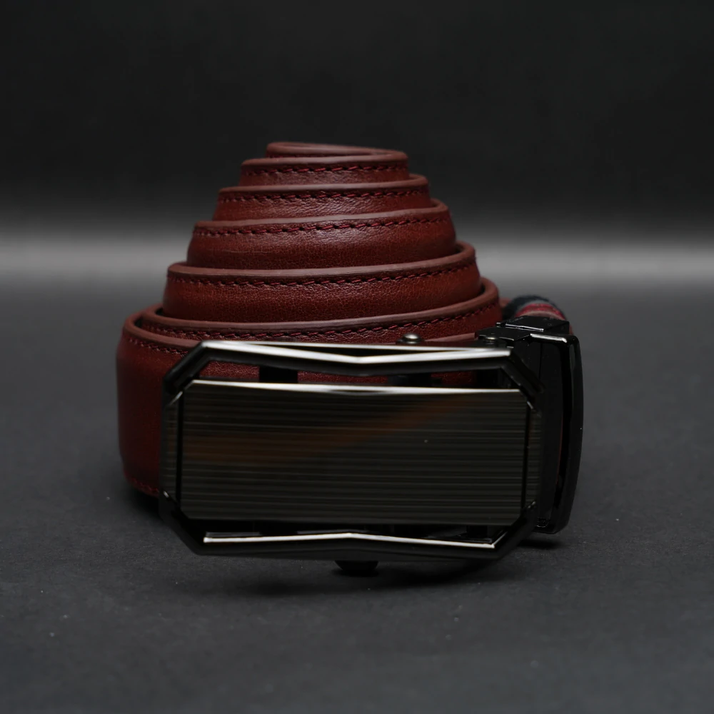 Zays Reversible Auto Gear Leather Belt for Men - BC148 - Image 9