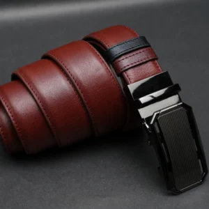 Zays Reversible Auto Gear Leather Belt for Men - BC148