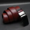 Zays Reversible Auto Gear Leather Belt for Men - BC147
