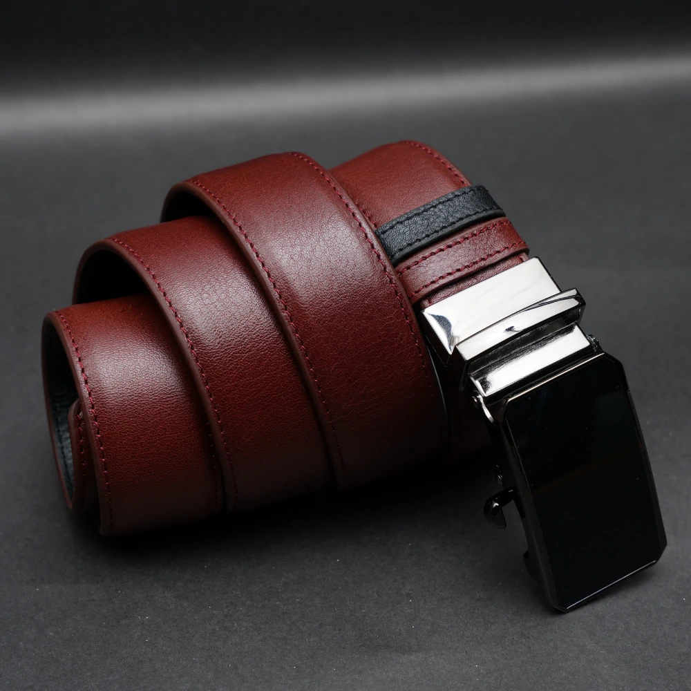 Zays Reversible Auto Gear Leather Belt for Men – BC147