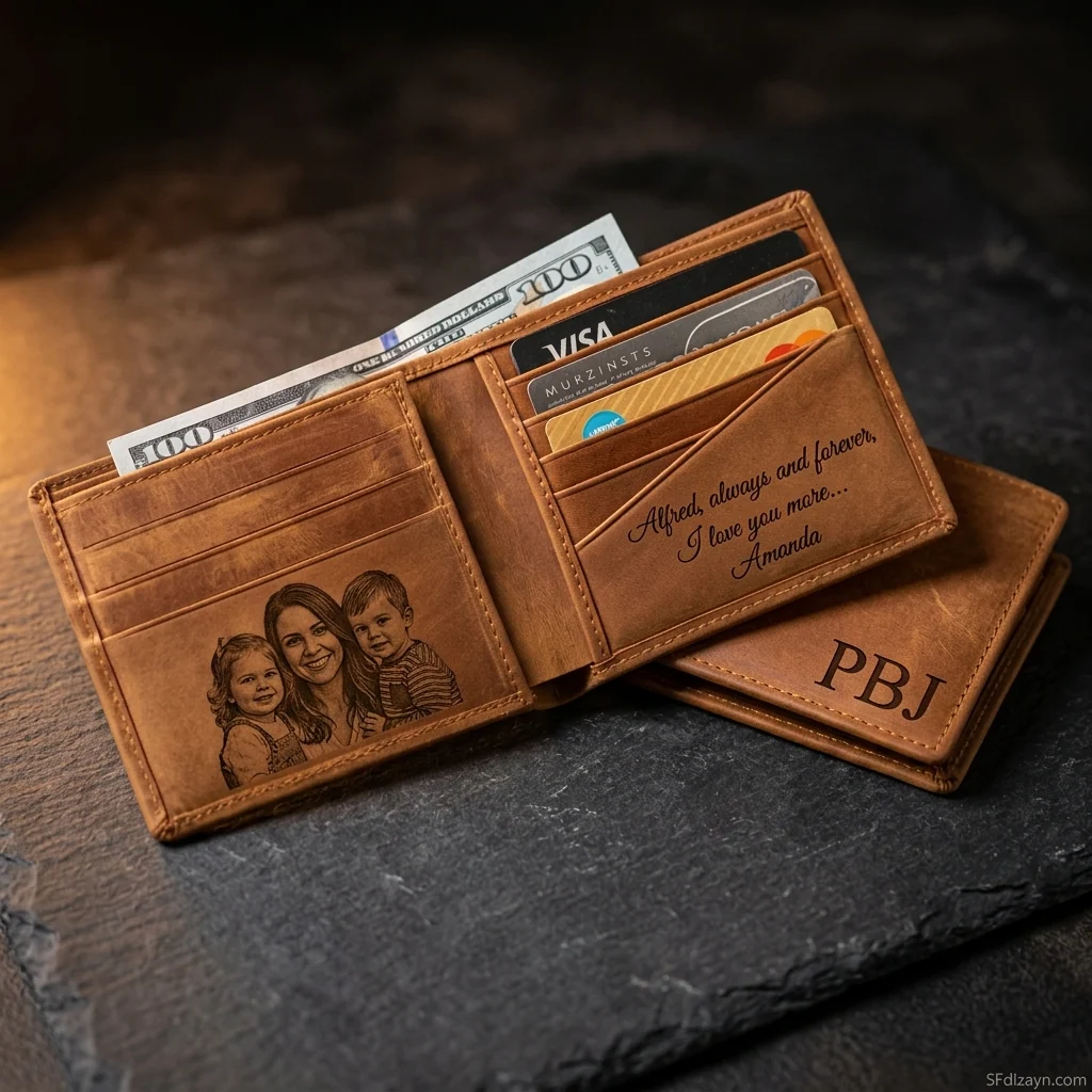 ZAYS Custom Laser Engraving Service for Leather Products | Name, Logo & Personalized Design - Image 2