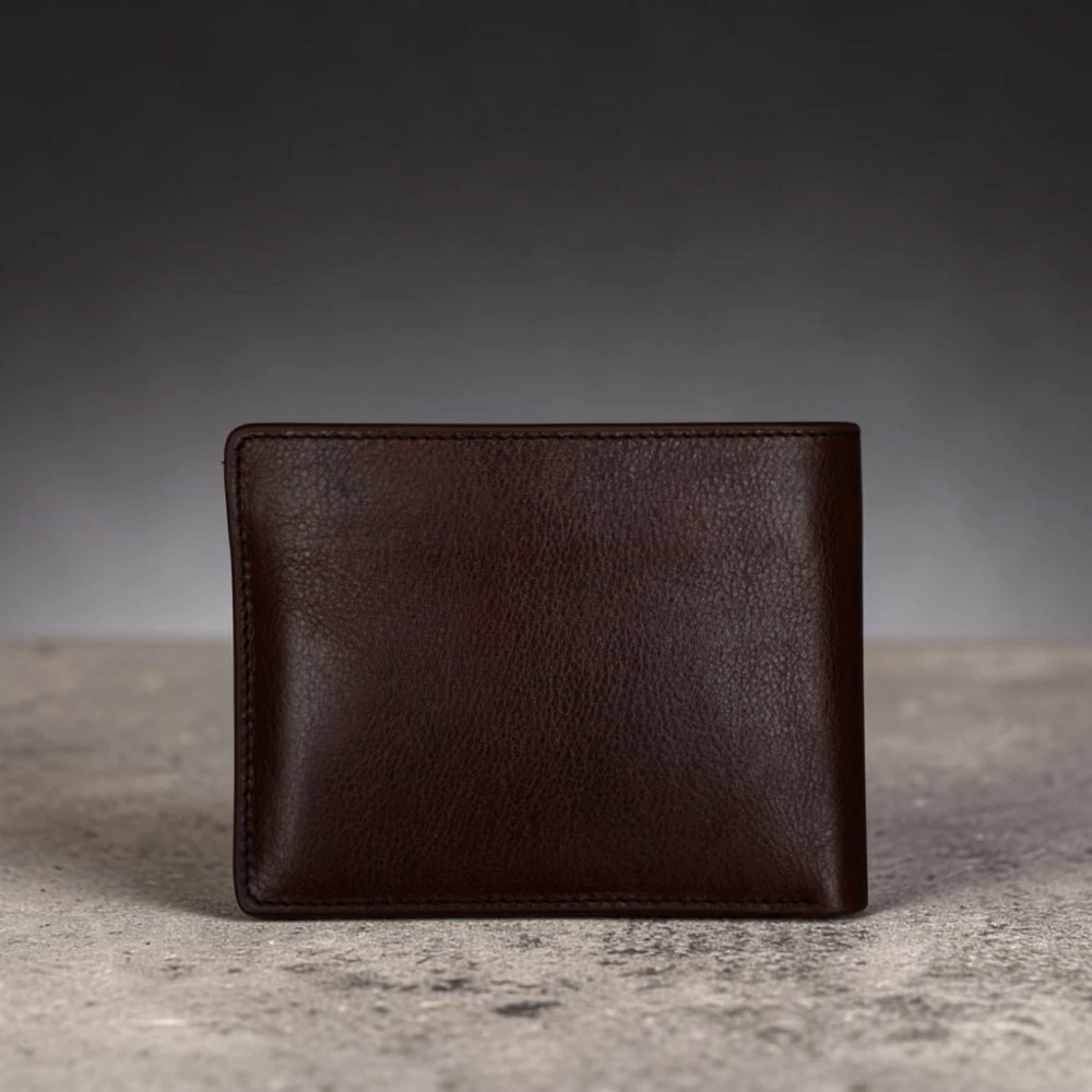 Zays Handcrafted Premium Leather Bifold Short Wallet – W124 - Image 20