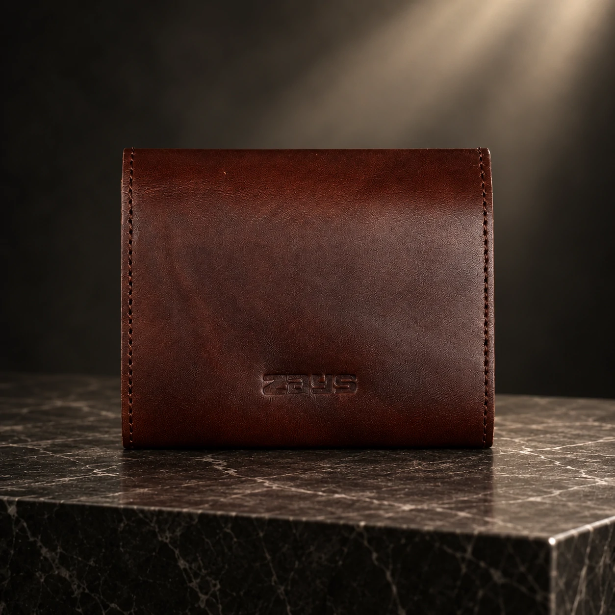 Zays Premium Crazy Horse Genuine Leather Card Holder – Multi-Card Wallet with Cash Pockets - LEW102 (Limited Edition) - Image 5