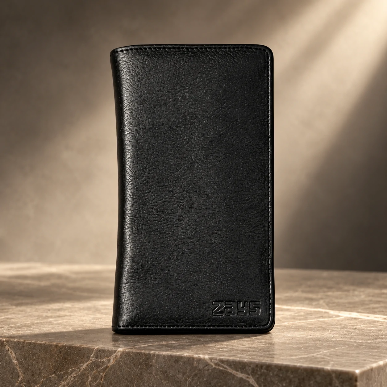 ZAYS Premium Genuine Leather Long Wallet for Men – Slim Mobile & Card Organizer with Magnetic Closure - W127 - Image 11