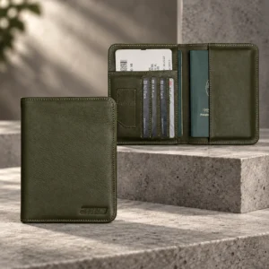 Alternative view of ZAYS Premium Genuine Leather Passport Cover for Men & Women – e-Passport & MRP Travel Organizer