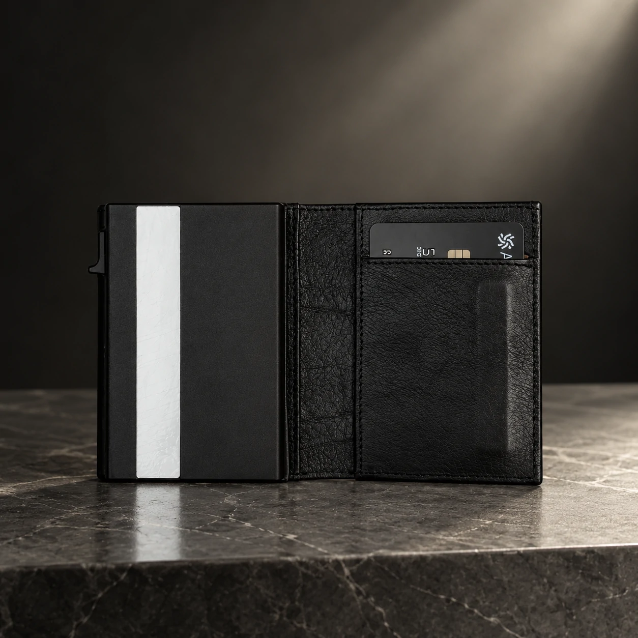 ZAYS Premium Genuine Leather Trifold Short Wallet for Men – Smart Card Holder with Zipper & Magnetic Closure – W128 - Image 36
